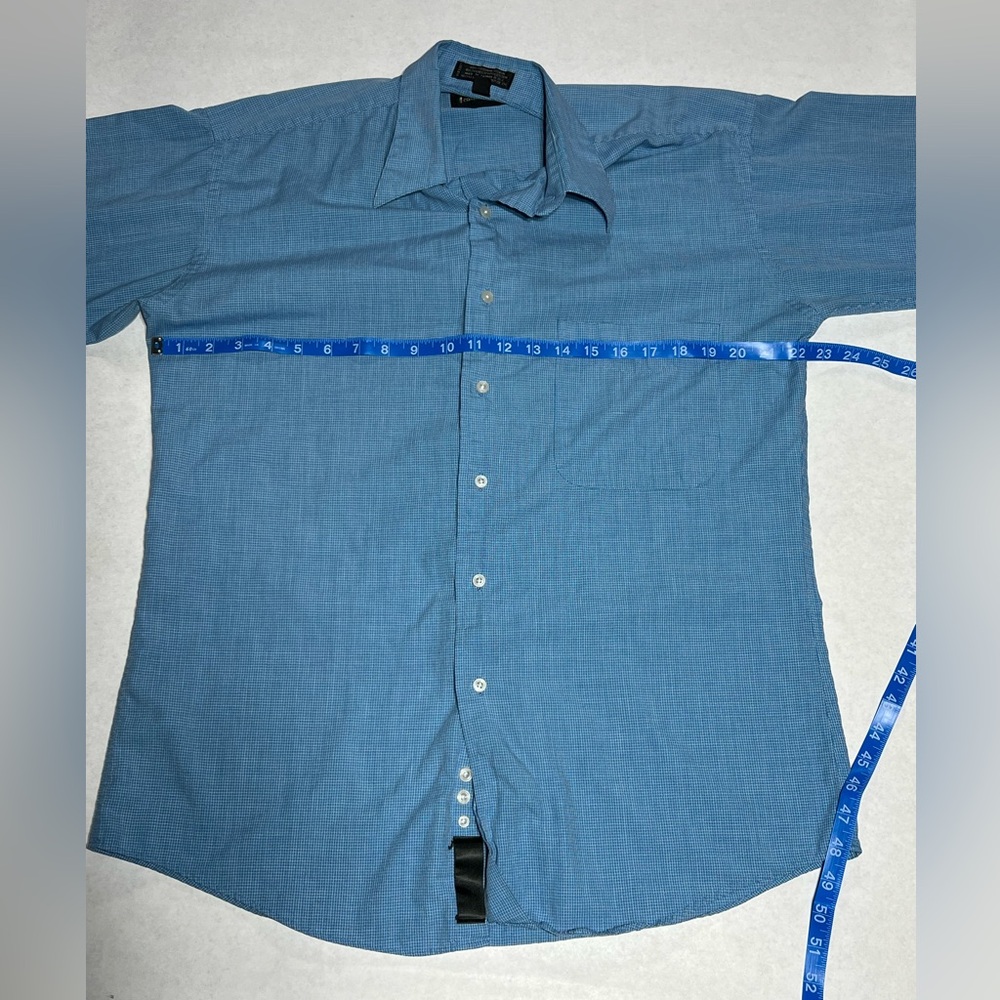 Conte Di Milano size 15 1/2 34/35 button up dress shirt